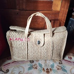 Vintage Souvenir Acapulco Tote